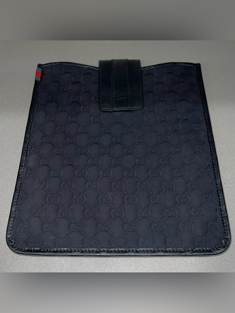 Gucci Black Monogram Tablet Sleeve for IPad
